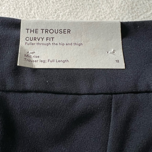 NWT Ann Taylor Factory navy blue The Trouser - Picture 6 of 6